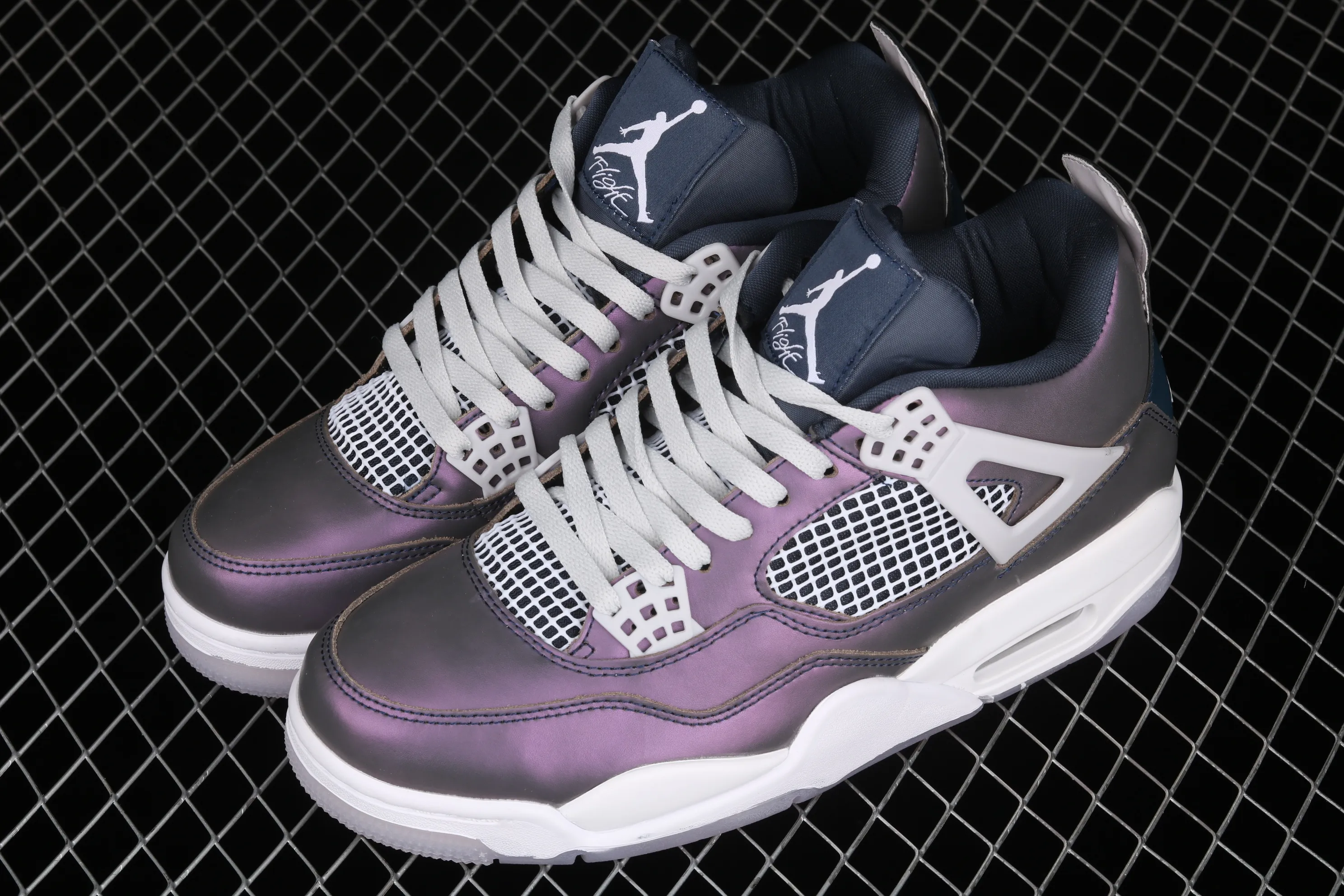 All categories Air Jordan Jordan series basketball shoes Air Jordan 4 G version Air Jordan 4 RETRO "Monsoon Blue" AJ4 Joe 4 Chameleon BQ9043-400
